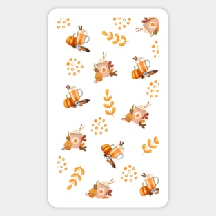 Autumn Symphony: A Harmonious Artistic Composition Sticker